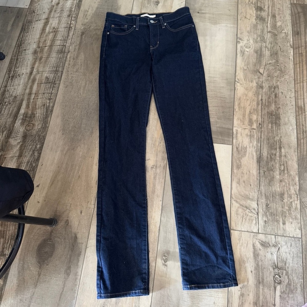 Levi's Dark Blue Straight Leg 314 Jeans